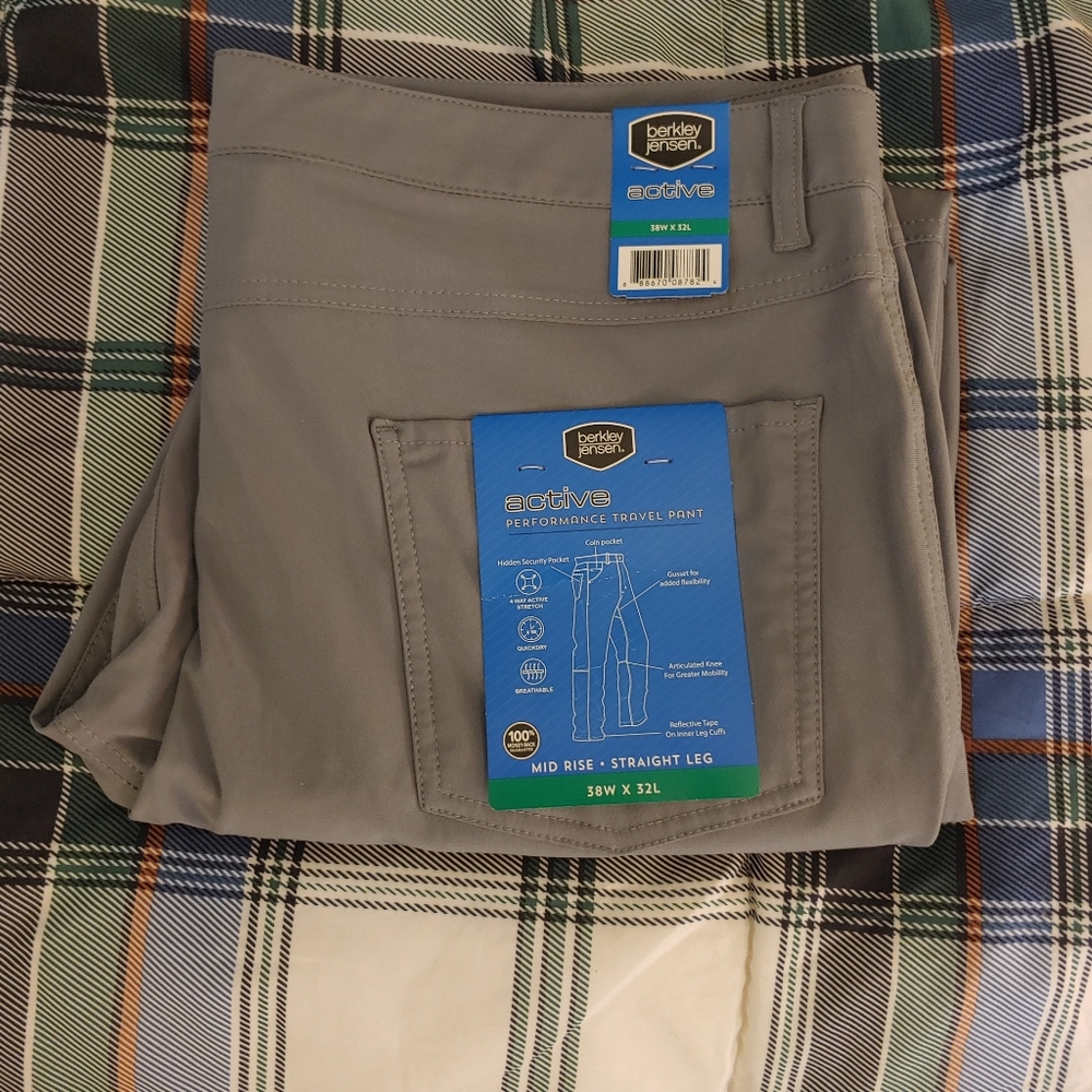 Mens pants Berkley Jensen active wear 38×32